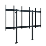 Hagor 6252 flat panel bureau steun 3,45 m (136") Muur Zwart