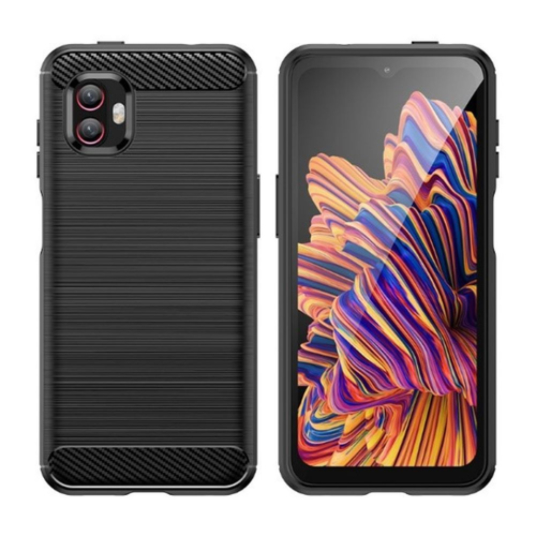 JLC Samsung Xcover 6 PRO - Brushed Silicone Case- Black