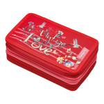 Herlitz 50038763 pencil case Soft pencil case Polyester Red