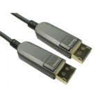 Cables Direct AOCDP-015 DisplayPort cable 15 m Black, Grey
