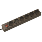 Bachmann Selly Black 6 AC outlet(s) 1.5 m
