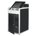 Chief ECR-1216ST rack cabinet 16U Freestanding rack Black
