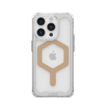 Urban Armor Gear 114286114381 mobiele telefoon behuizingen 15,5 cm (6.1") Hoes Goud, Transparant