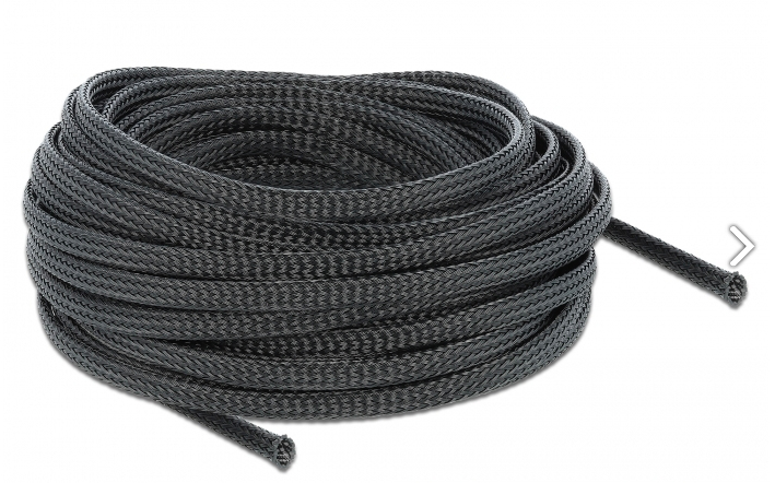 DeLOCK 18848 cable sleeve Black