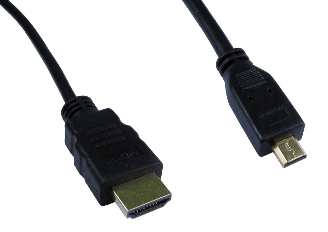 Photos - Cable (video, audio, USB) Cables Direct Micro HDMI 3m HDMI cable HDMI Type D  HDMI Type A CDL (Micro)