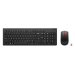 Lenovo 4X31N50745 Tastatur Maus enthalten Heimbüro RF Wireless QWERTY UK Englisch Schwarz