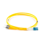 connektgear 1m Duplex Fibre Optic Single-Mode Cable OS2 9/125 Micron LC to ST Yellow 3-5 working days non cancellable non returnable