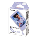 Fujifilm Instax Mini Instant Photo Film - Soft Lavender - Pack of 10