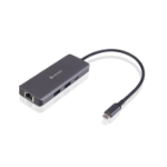 eSTUFF ES623013 laptop dock/port replicator Grey