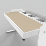 Heckler Design H902-4007 desk pad Linoleum Beige