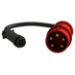 Vertiv FSC3U002 power cable Black, Red 118.1" (3 m)