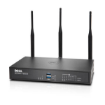 SonicWall TZ500 hardware firewall 1.4 Gbit/s