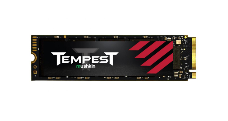 Image of Mushkin Tempest M.2 256 GB PCI Express 3.0 3D NAND NVMe