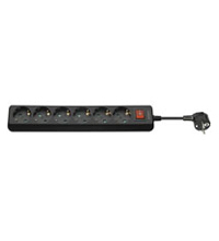 Image of Wentronic AC power Extension - 1.5 m - Black