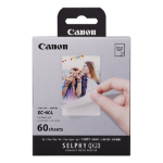 Canon 6756C001/XC-60L Photo cartridge Etikettes 54x85mm, 60 pages for Canon Selphy QX 20