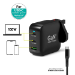 Port Designs PLUG USB-C PD 100W GAN +  USB-C 2M