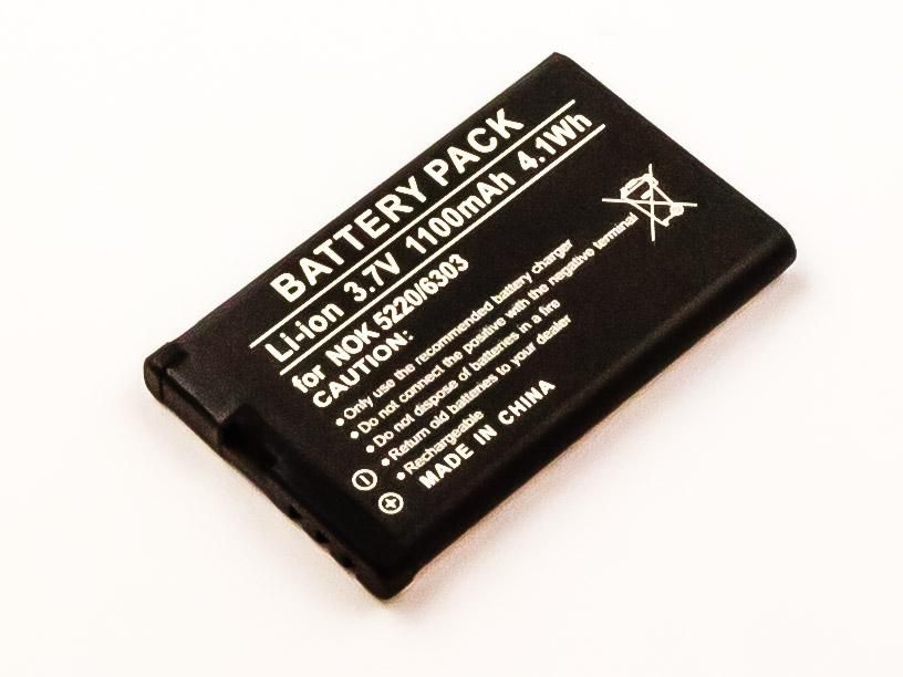 Image of CoreParts MBXNOK-BA0017 mobile phone spare part Battery Black