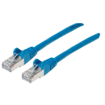 Intellinet IEC-C6AS-BL-50 networking cable Blue 590.6" (15 m) Cat6a S/FTP (S-STP)