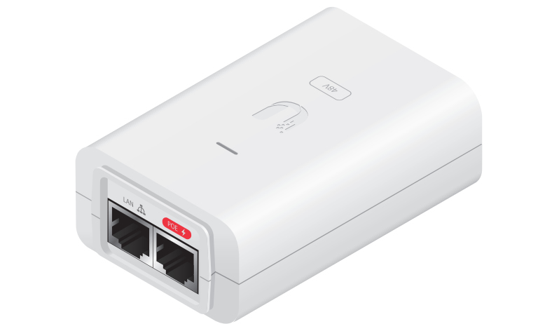 Image of Ubiquiti Networks POE-24-24W-WH PoE adapter 24 V