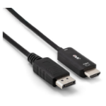 CLUB3D CAC-1083 DisplayPort kabel 2 m HDMI Type D (Micro) Zwart
