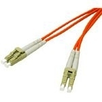 C2G 3m LC/LC LSZH Duplex 62.5/125 Multimode Fibre Patch Cable fibre optic cable Orange