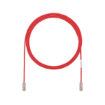 Panduit UTP, Cat6, 7.62m networking cable Red 300" (7.62 m) U/UTP (UTP)