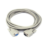 Monoprice 445 serial cable Gray 299.2" (7.6 m) DB 9