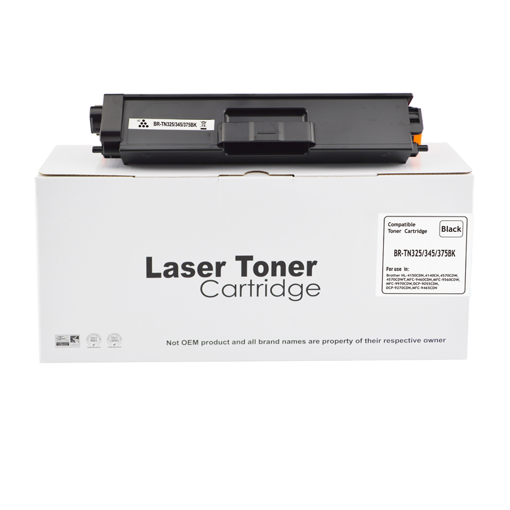 CTS Wholesale Comp Brother HL4140 Black TN325BK Toner Ctg TN315BK TN320BK TN325BK TN345BK 4000 Pages