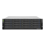 Infortrend JB3016S10A0-8W32 NAS/storage server Rack (3U) Black, Grey