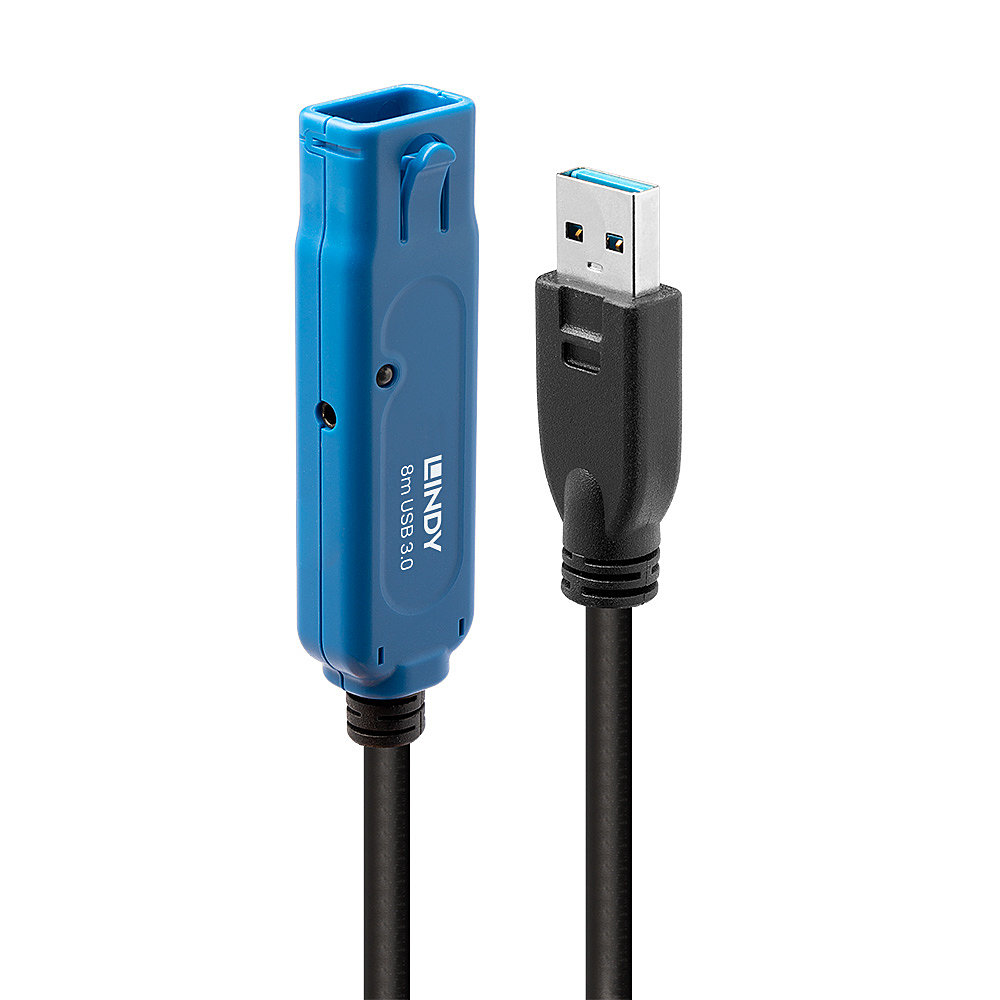 Photos - Cable (video, audio, USB) Lindy 8m USB 3.0 Active Extension Pro 43158 