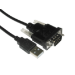 Cables Direct CDLSB-901 cable interface/gender adapter USB RS-232 Black