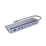 UNITEK uHUB 11+ Wired Thunderbolt 3 Grey