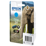 Epson C13T24224022/24 Ink cartridge cyan Blister Radio Frequency, 360 pages 4,6ml for Epson XP 750