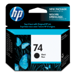 HP 74 Black Original Ink Cartridge