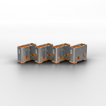 Lindy 40453 bloqueur de port Bloqueur de port + clé USB Type-A Orange Acrylonitrile-Butadiène-Styrène (ABS) 5 pièce(s)