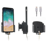 Brodit Holder for Cable Attachment for Apple iPhone 11 Mobile phone/Smartphone Black Active holder