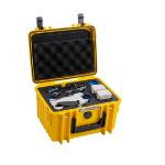 B&W Cases PP.66.Y.MINI4 camera drone case Hard case Yellow Polypropylene (PP)