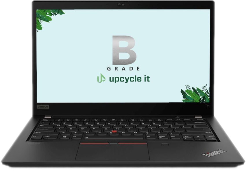upcycle it Lenovo ThinkPad T14 Gen 1 (Refurbished) B Intel® Core™ i5 i5-10310U Laptop 35.6 cm (14") Full HD 16 GB DDR4-SDRAM 256 GB SSD Windows 11 Pro Black