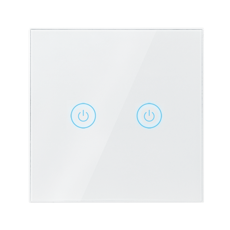 Image of LogiLink WiFi Smart switch, 2-Gang, Tuya compatible