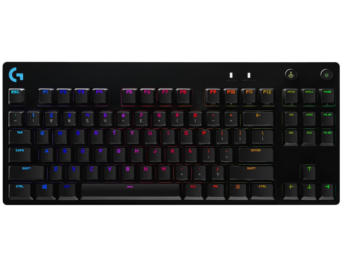 Image of Logitech G G PRO Mechanical Gaming Keyboard - Tenkeyless (80 -...