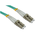 Cables Direct 0.5m LC-LC 50/125 OM3 fibre optic cable Turquoise