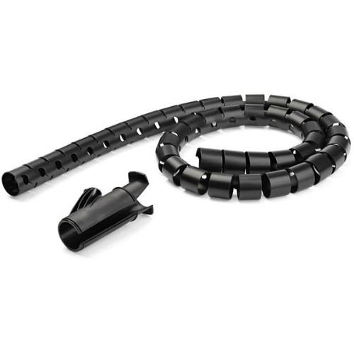 StarTech.com 2.5 m (8.2 ft.) Cable-Management Sleeve - Spiral - 25 mm (1 in.) Diameter