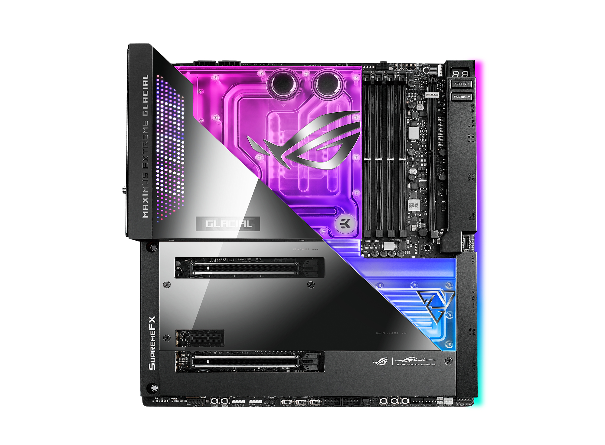 ASUS ROG MAXIMUS Z690 EXTREME GLACIAL Intel Z690 LGA 1700 Extended ATX