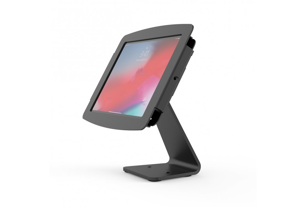 Image of Compulocks iPad 10.2" Space Enclosure Rotating Counter Stand Black