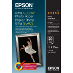 Epson Ultra Glossy Photo Paper - 10x15cm - 20 Sheets