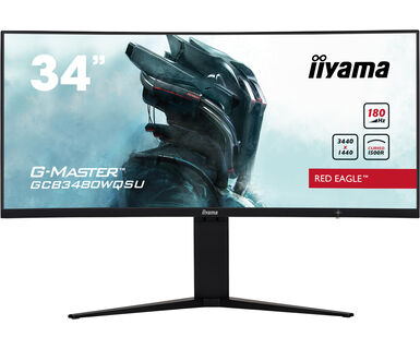 Image of iiyama G-MASTER GCB3480WQSU-B1 computer monitor 86.4 cm (34") 3440...