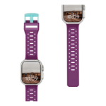 Urban Armor Gear 194002114E5F slimme draagbare accessoire Polsband Paars, Aqua-kleur Silicone