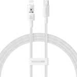 Baseus Gem USB-C to iP fast charging cable 1 m 20 W White