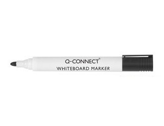 Q-CONNECT+KF26035+marker+10+pc%28s%29+Bullet+tip+Black