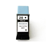 CTS Wholesale Reman HPC6614A Black Inkjet Ctg C6614A also for CC6614D No 20